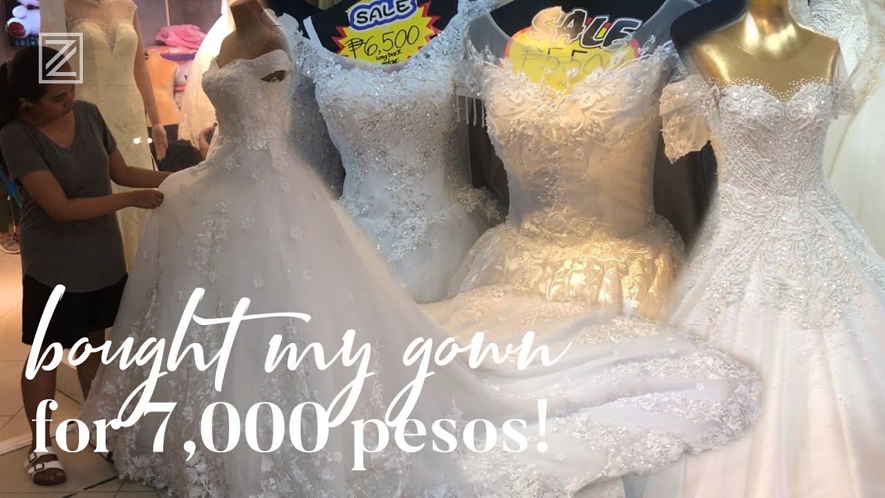 divisoria civil wedding dress