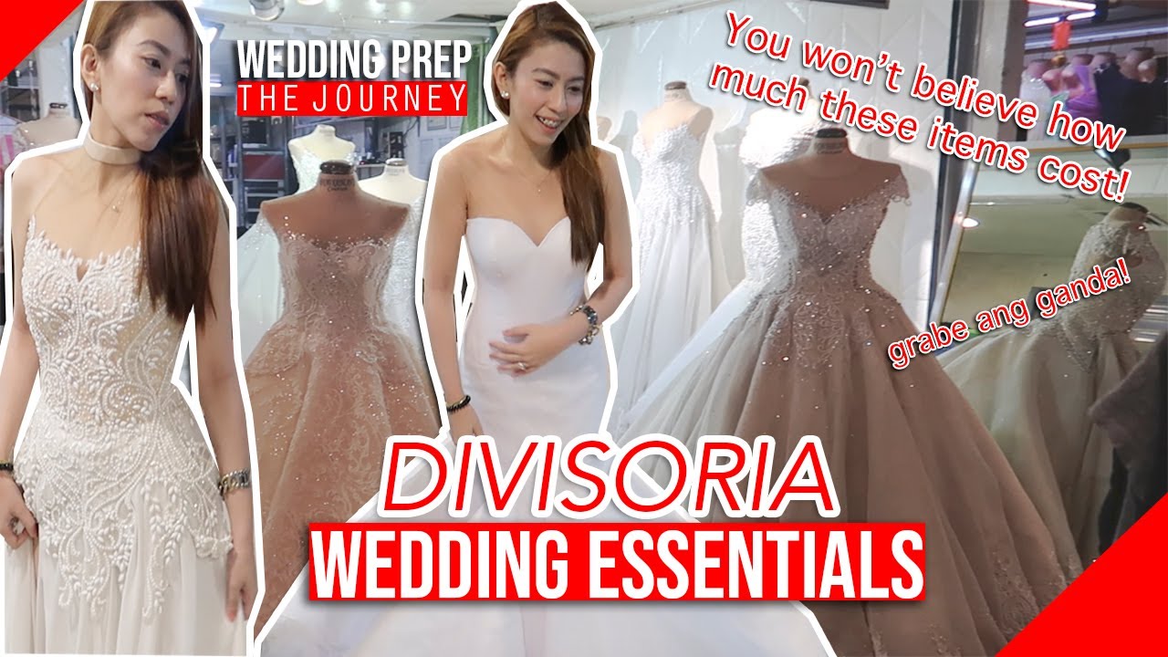cheapest wedding gown in divisoria